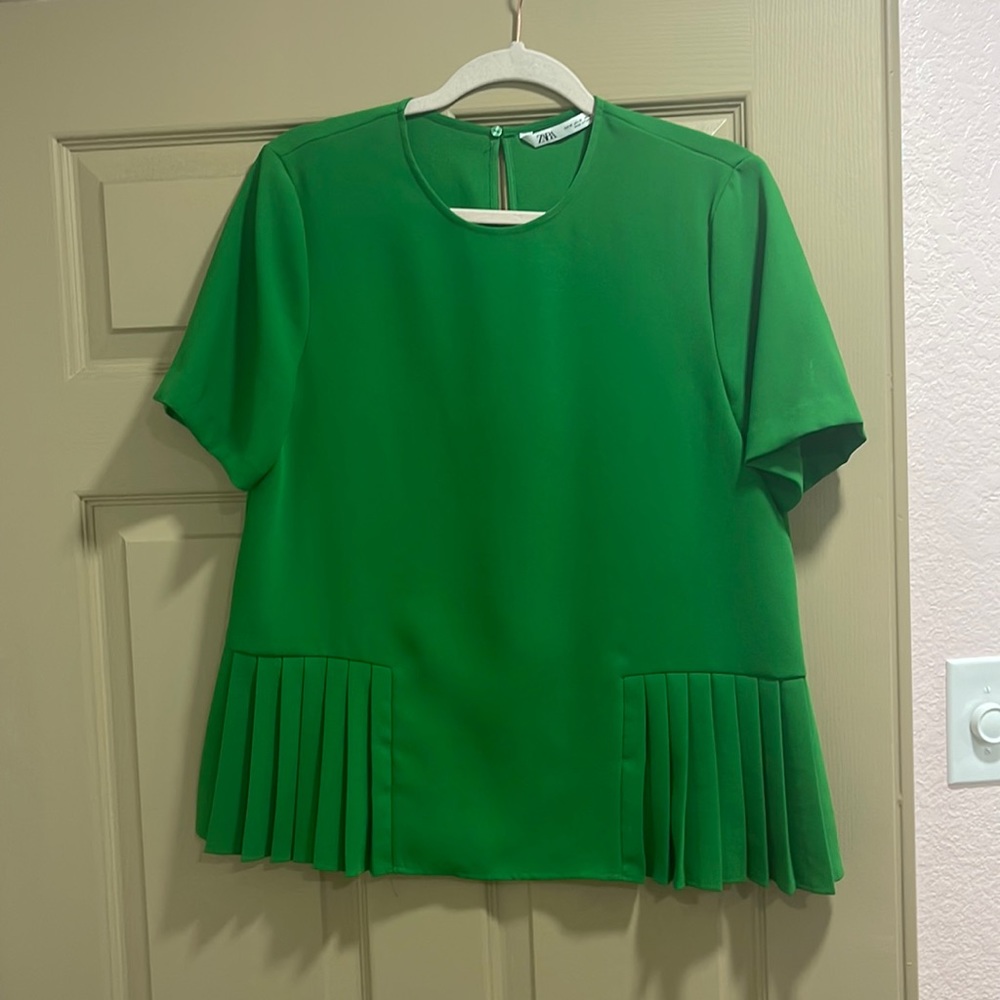 Zara Green Top